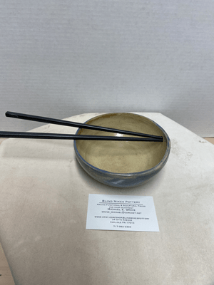 noodle bowl with chopsticks